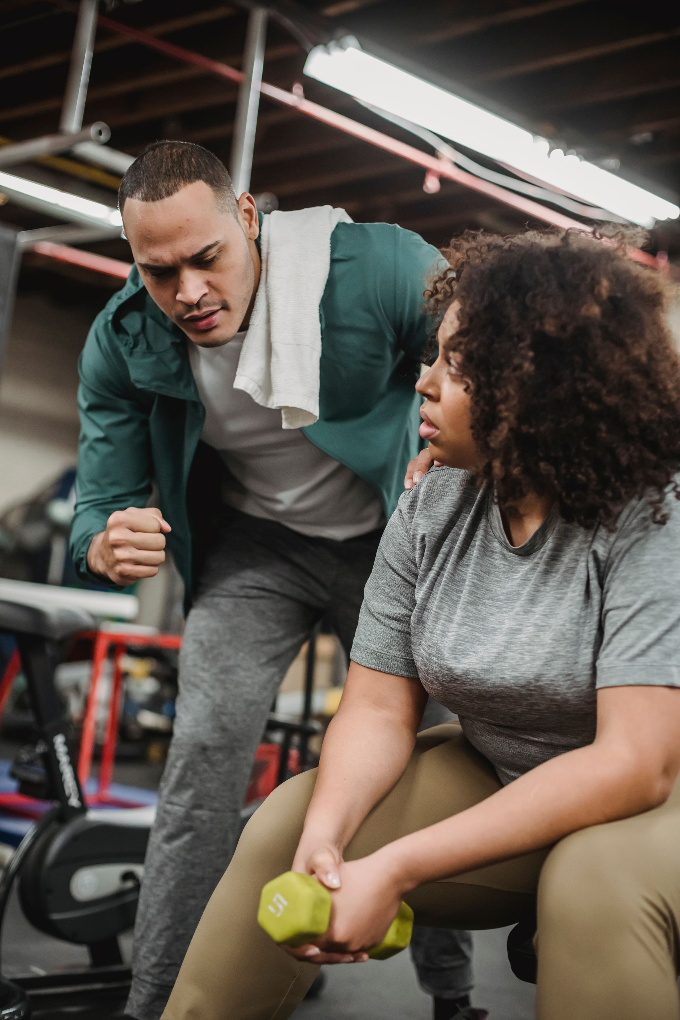Illustrative stock photograph for the fitness & personal training example